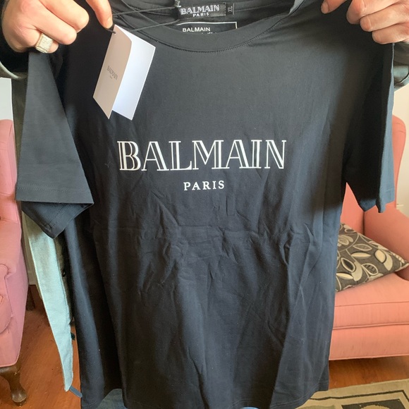 Black balmain tees - Picture 3 of 8